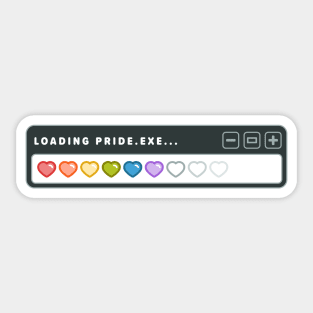Loading Pride.exe... Sticker